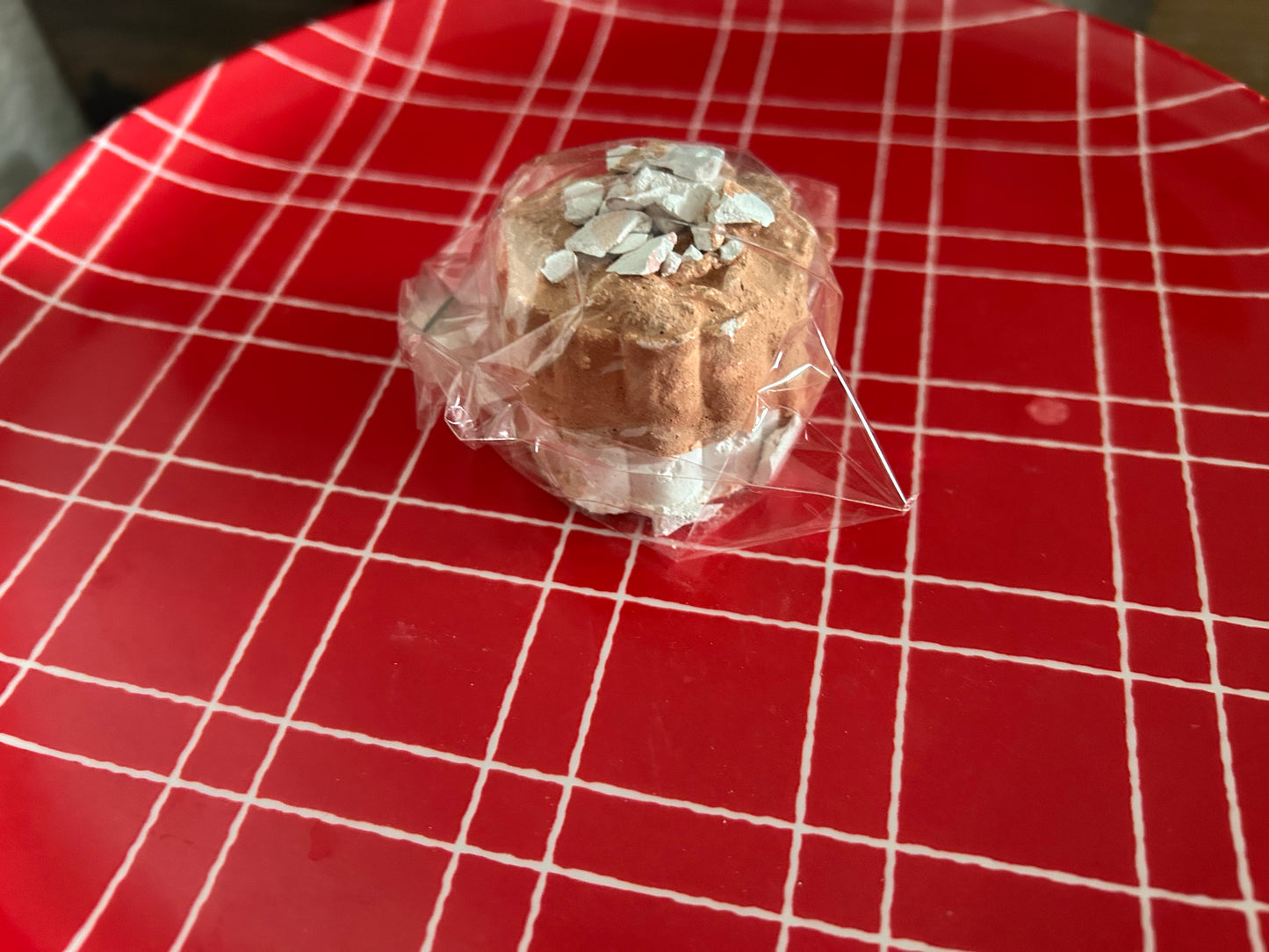 Galleta caolin bañada de barro